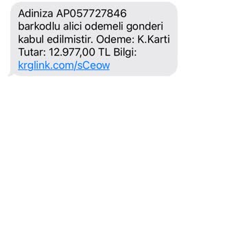 PTT Kargo Yanıltıcı Kargo Ücretlendirme Şikayeti
