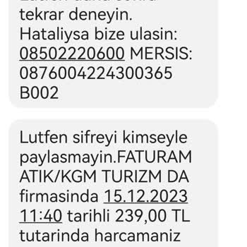 TÜVTÜRK Hizmet Bedeli Ödenmesi