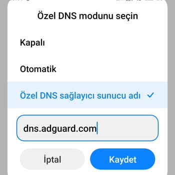 Vodafone DNS Bağlantı Sorunu