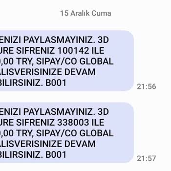 Sipay Firma Kartımdan 5000 Tl Çektiler