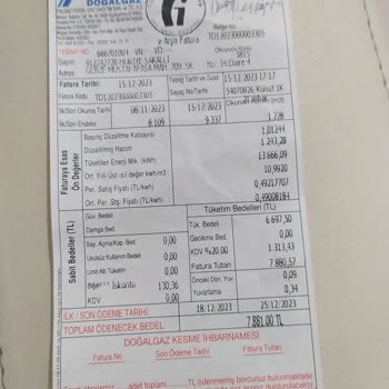 Palgaz Yanlış Fatura Düzenliyor