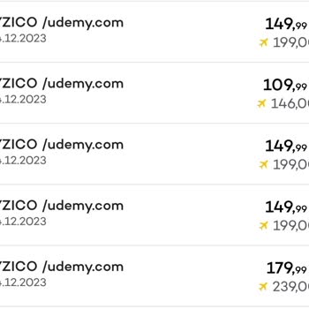 Iyzico/Udemy.com Tarafından Habersiz Celim Yapılması
