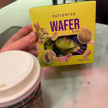 Patiswiss Wafer Fıstıklısından Asla Fıstık Tadı Gelmiyor