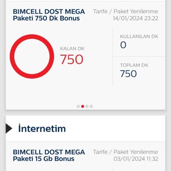 Bİmcell'de Rızam Dışında Paket Tanımlanması