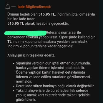 Trendyol Stradivarius Siparişimdeki Ürünün İptali Ve Siparişin Gecikme