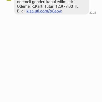 PTT Kargo Bilgim Dışındaki Gönderi