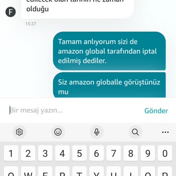 Amazon Un Yurt Dişi Urunu Göndermemesi
