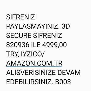 Amazon Bilgim Dışında Para Çekildi