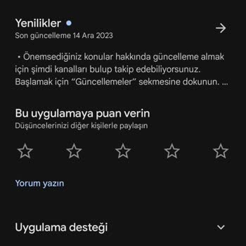 WhatsApp Resmi Uygulama Hatası