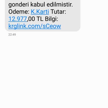 PTT Kargo +90 850 557 3002 Mesaj Geldi 12.000 İstiyor