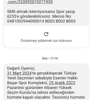 İBB Seçim Nedeniyle Spor Salonu Kapanması