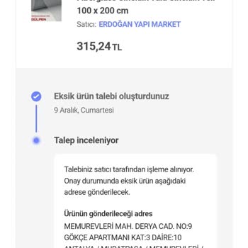 Hepsiburada Yanlış Ürün Geldi 7-8 Gün Oldu Kimse Arayıp Sormuyor.