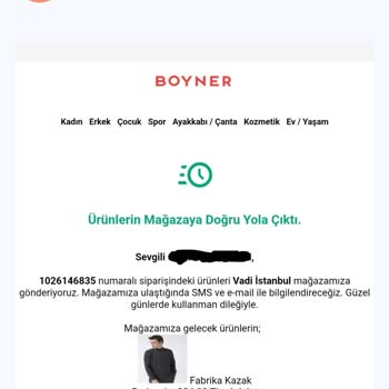 Boyner'den Sipariş Vermek Sorun Yaşamak Demek