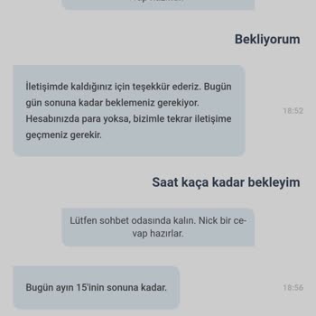 BaşarıBet Para Çekmiyor 5 Gün Bekleme Süresi Ver 15 Gün Bekliyoruz Ve Aynı