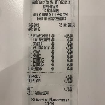 Burger King Eksik Ve Hatalı Ürün