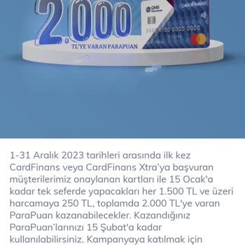 QNB Finansbank'tan Kazandığım Puanlarım Yüklenmiyor.