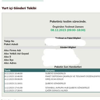 UPS Türkiye Siparişimi 16 Gündür Getirmiyor