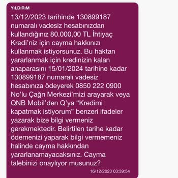 QNB Finansbank Müşteri Hizmetleri Yüzünden Boşuna Para Ödedim