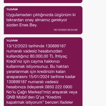QNB Finansbank Müşteri Hizmetleri Yüzünden Boşuna Para Ödedim