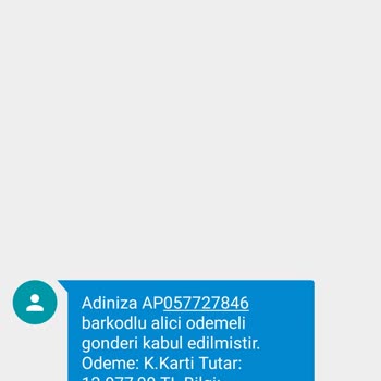 PTT Kargo: PTT Kargo Şüpheli Mesaj