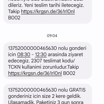 Kargom Sende Bana Ulaşamadığı Bahanesiyle Kargomu İade Etmek İstiyor