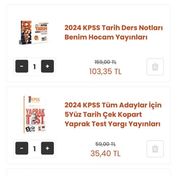 YKM Kitap İnternet Alışverişi