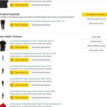 Amazon.com.tr Yanlış Ürün Ve Defolu Ürün Gönderimi