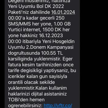 Vodafone Faturasız Hatta Geçişimi Sağlamıyor