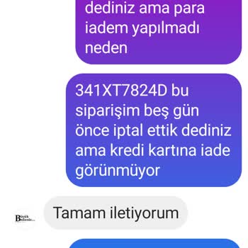 Mangolino İptal Edilen Ürünün Para İadesi Yapılmadı