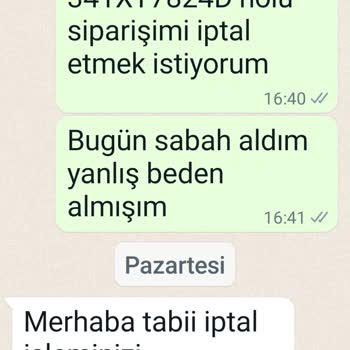 Mangolino İptal Edilen Ürünün Para İadesi Yapılmadı