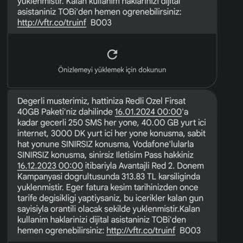 Vodafone Onayım Olmadan Tarife Başlatmış Müşteri Temsilcisine Bağlanamıyorum