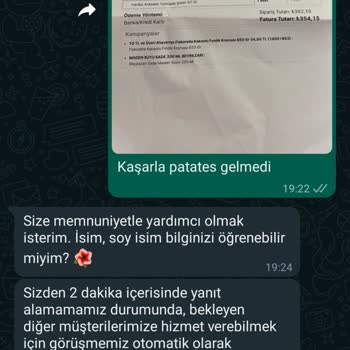 A101 Kapıda Gelmeyen Ürünler