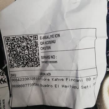 English Home Eksik Ürün Gönderimi