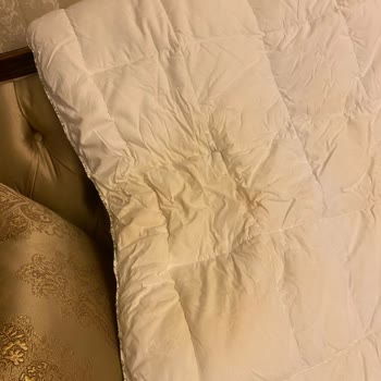 Lova Yatak Bambu Yorgan'da Yıkama Sonrası Oluşan Sarı Lekeler