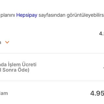 Hepsiburada Fahiş İşlem Ücretiyle Karşı Karşıya Kaldım!