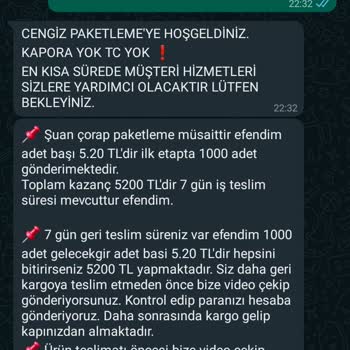 Cengiz Paketleme Çorap Paketleme İşi
