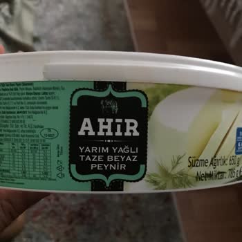 A101 Bozuk Peynir. Ahir Yarım Yağlı Taze Beyaz Peynir