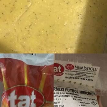 Tat Bakliyat Çamur Gibi Mercimek