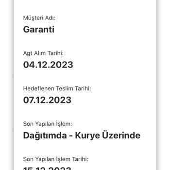 AGT Kurye (aynigunteslim.com) Sürekli Dağıtımda Gözüken Kargom Neden Teslim Edilmiyor?