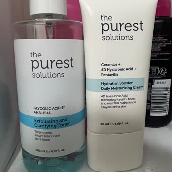 The Purest Solutions Purest Gylcolic Acid Ve Hydration Booster Nemlendirici Akne Yaptı