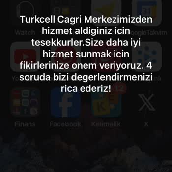 Turkcell Operatör Mesajı Ücretli Servisler
