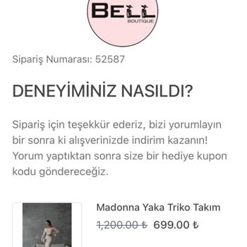 Bell Butik Bell Boutique Ürünleri