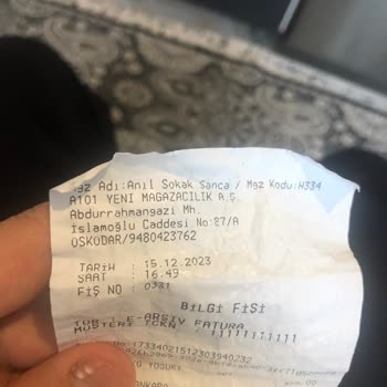 Birşah Tarihi Geçmiş Bozuk Ürün