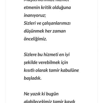 Zippo Bakım Randevusu Sorunu