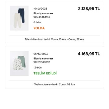 Lefties Eksik Ürün Sorunu