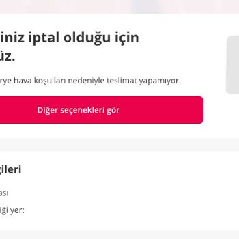 Yemeksepeti Geciken Sipariş Ve İletişim Sorunları