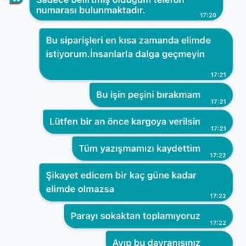 Watsons Eksik Ürün Gönderilmemesi