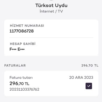 Kablo Net Fazla Fatura Ek Tarife