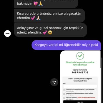 Charme Butik Sipariş Göndermiyor.