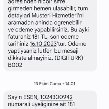 Teknofix Bir Yıl Boyunca Digiturk Hediyesi Yalanı